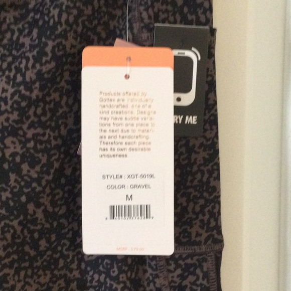 Gottex NWT womens medium leggings - Picture 3 of 6